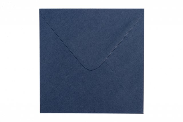 Briefumschläge Quadratisch 155x155 mm, Dunkelblau