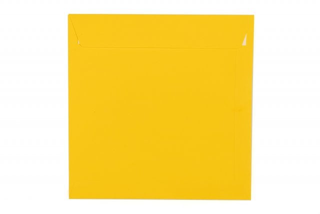 Briefumschläge Quadratisch 220x220 mm, Gelb