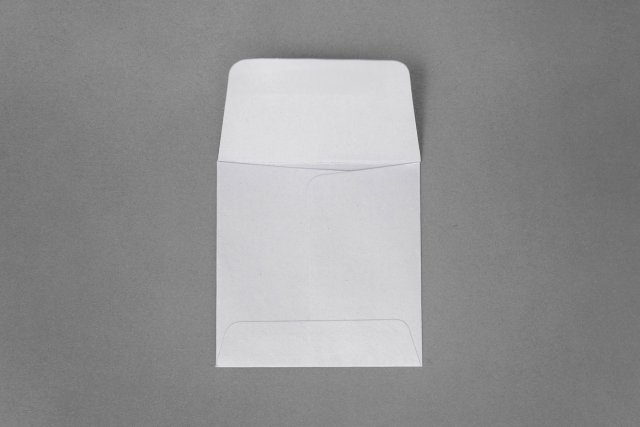 Briefumschläge Quadratisch 60x60 mm, Weiß