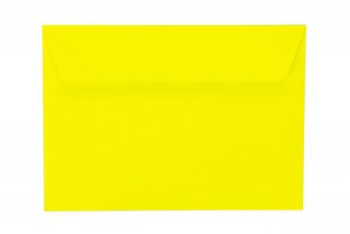 Briefumschläge DIN C6 haftklebend, Neon Gelb