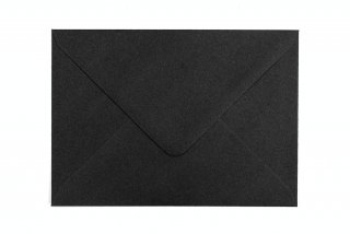 Briefumschläge DIN B6, Schwarz