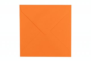 Briefumschläge Quadratisch 130x130 mm, Orange