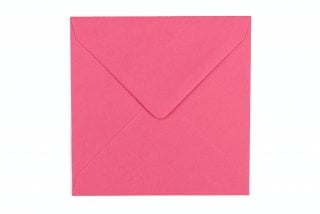 Briefumschläge Quadratisch 130x130 mm, Pink
