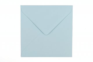 Briefumschläge Quadratisch 130x130 mm, Hellblau