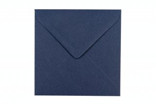 Briefumschläge Quadratisch 130x130 mm, Dunkelblau