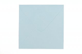 Briefumschläge Quadratisch 155x155 mm, Hellblau