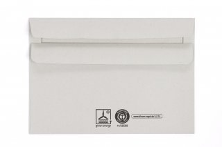 Briefumschläge DIN C6, Recycling Grau