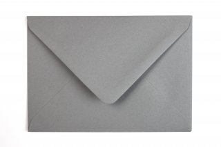 Briefumschläge DIN B6, Dunkelgrau