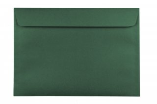 Briefumschläge DIN C5 haftklebend, Druck Dunkelgrün