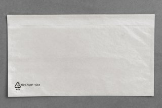 Lieferscheintasche DIN Lang, Papier