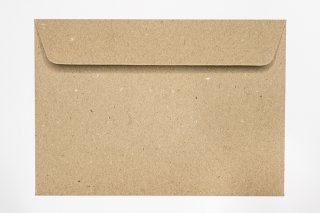 Briefumschläge DIN C6 haftklebend, Kraftpapier
