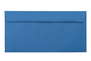 Briefumschläge DIN Lang+, Druck Blau