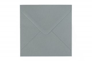 Briefumschläge Quadratisch 140x140 mm, Dunkelgrau