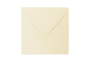 Briefumschläge Quadratisch 110x110 mm, Creme