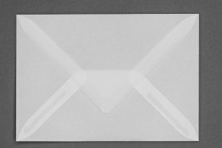 Briefumschläge DIN C6, Transparent