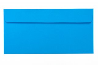 Briefumschläge DIN Lang haftklebend, Blau