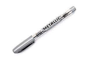 Filzstift Silber