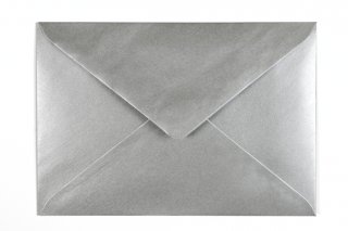 Briefumschläge DIN C5, Silber