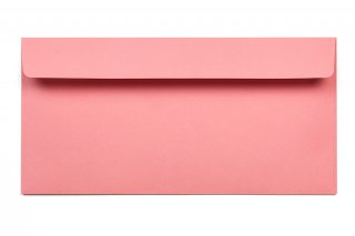 Briefumschläge DIN Lang haftklebend, Rosa