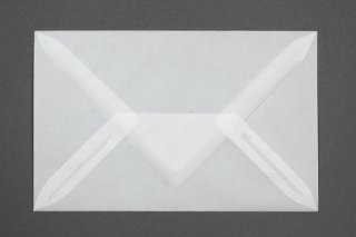Briefumschläge Sonderformat, Transparent