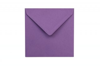 Briefumschläge Quadratisch 130x130 mm, Lila