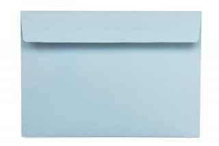 Briefumschläge DIN C6 haftklebend, Hellblau