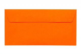 Briefumschläge DIN Lang haftklebend, Neon Orange