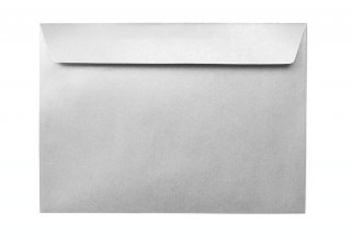 Briefumschläge DIN C5 haftklebend, Silber