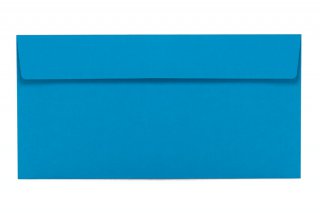 Briefumschläge DIN Lang haftklebend, Blau