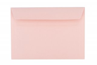 Briefumschläge DIN C6 haftklebend, Zartrosa
