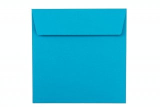 Briefumschläge Quadratisch 160x160 mm, Blau