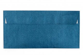 Briefumschläge DIN Lang haftklebend, Blau Metallic Struktur