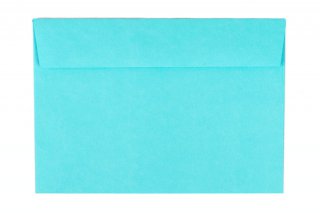 Briefumschläge DIN C6 haftklebend, Mittelblau